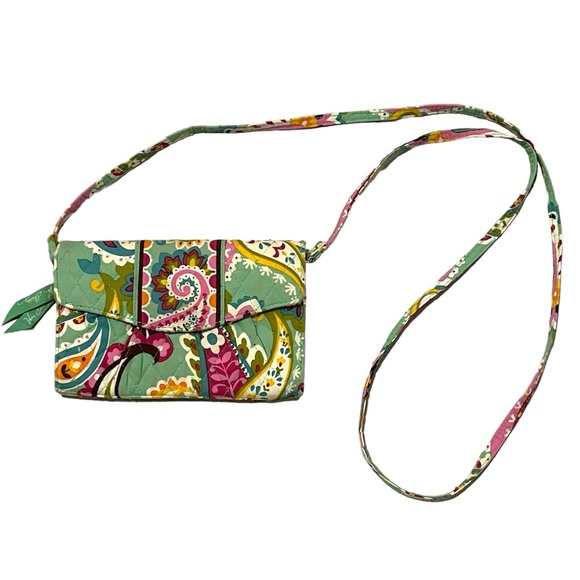 Vera Bradley Crossbody Strap Wallet in Tutti Frutti - Picture 2 of 12